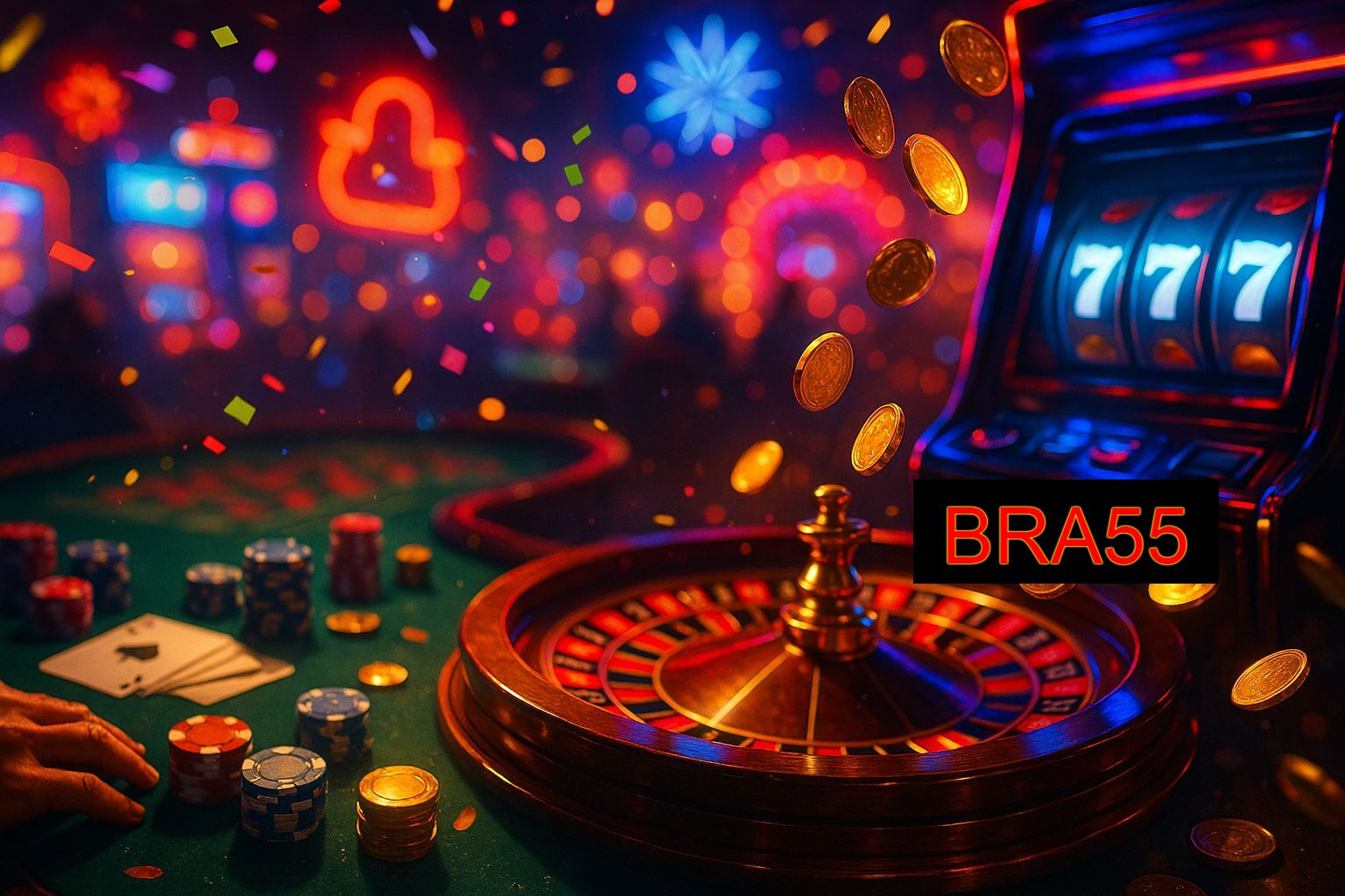 Jogos emocionantes no BRA55
