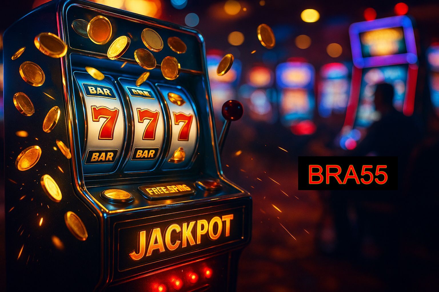 Diversos jogos de caça-níqueis